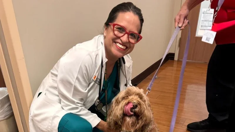 Estela Rodriguez: Many of Our Pet Therapy Handlers Serve in Honor of a Loved One