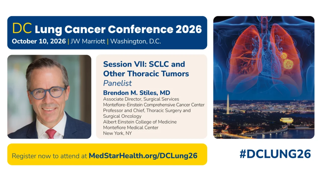 Stephen V Liu: Comprehensive, Discussion-based Lung Cancer CME Update with Brendon Stiles!