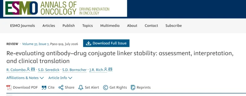 Raffaele Colombo։ Short Half-Life of T-Bren Raises Questions on ADC Linker Stability 5 Raffaele Colombo