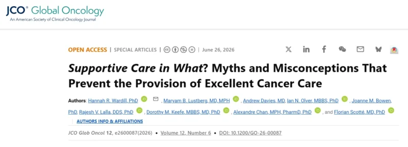 Judith Lacey։ Challenging Common Myths and Barriers in Supportive Care 2 Judith Lacey