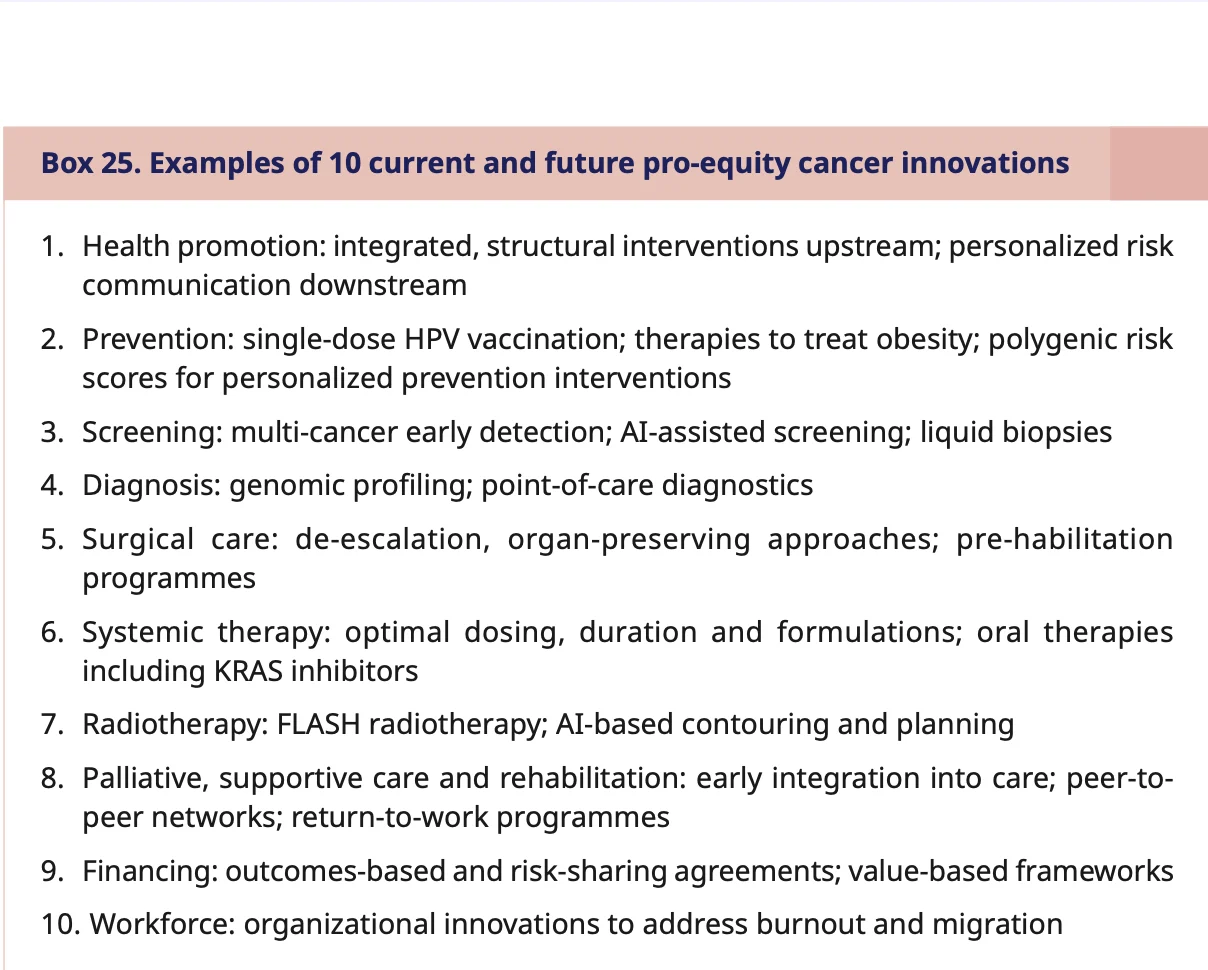 WHO Global Cancer Report 2026: Immunotherapy Is Transforming Cancer Care, But Access Remains the Biggest Challenge 3 WHO Global Cancer Report