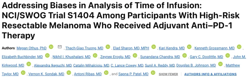 Mario Balsa Explores Infusion Timing and Survival Outcomes With Anti-PD-1 2 Mario Balsa