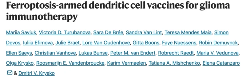 Can Ferroptosis Make Cancer Vaccines More Effective? - The Babak Lab