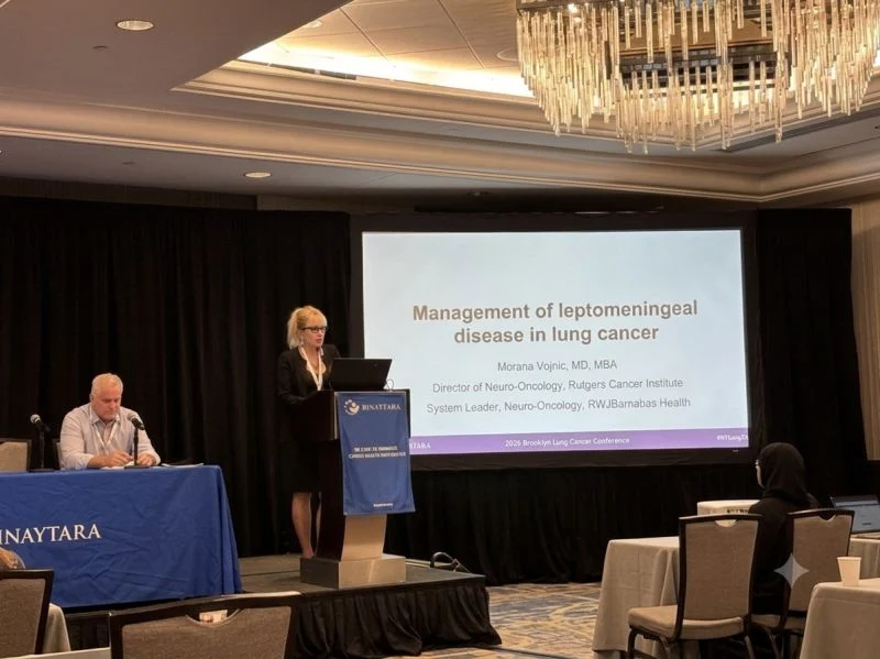Morana Vojnic: Deeply Appreciative of the Invitation to Speak at the Brooklyn Lung Cancer Conference 2 Morana Vojnic