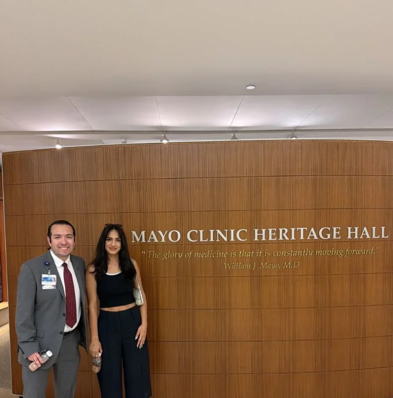 Zara Baloch: Grateful for the Opportunity to Visit Mayo Clinic 2 Zara Baloch: Grateful for the Opportunity to Visit Mayo Clinic