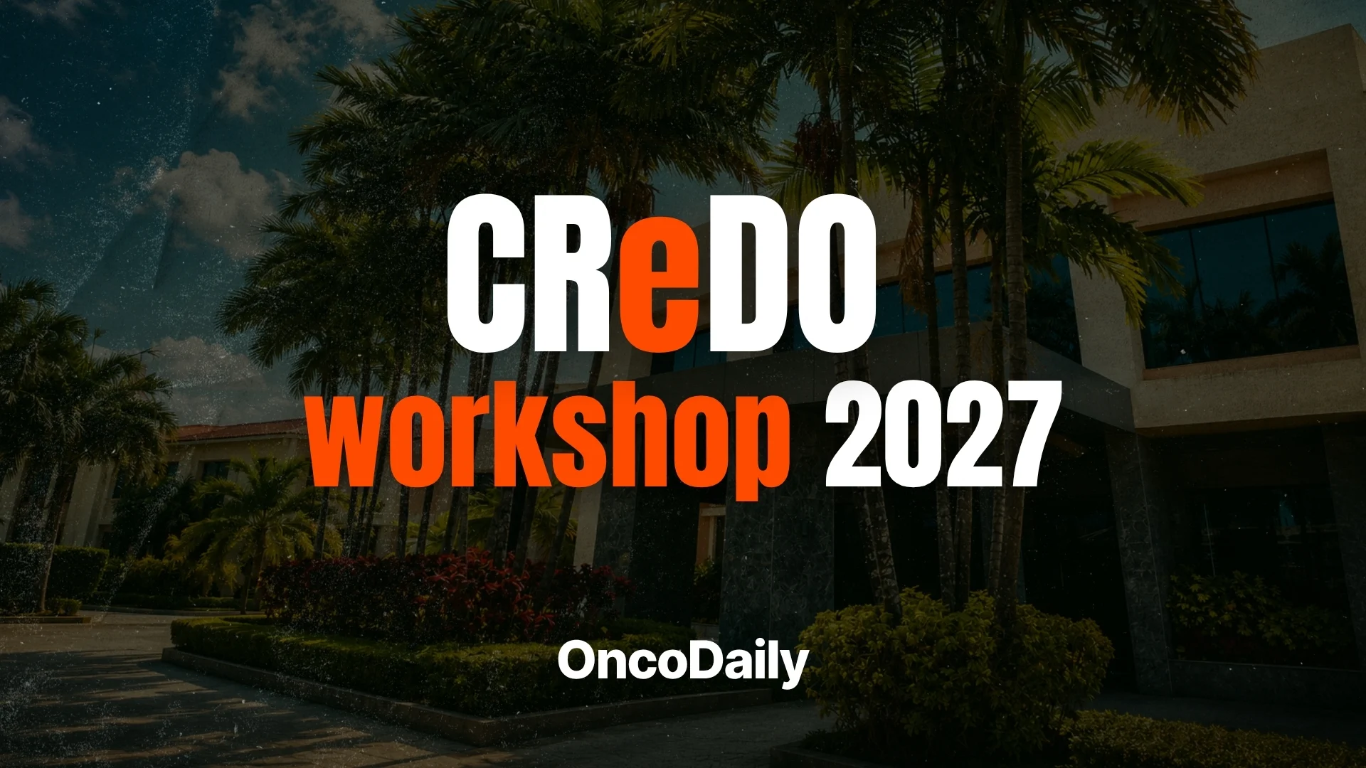 CReDO Workshop 2027