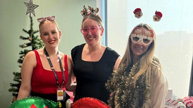 Pauline Malcouronne: Christmas in July at the Cancer Institute NSW