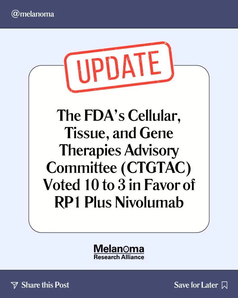 Stephanie Kauffman: Awaiting the FDA's Final Decision on the IGNYTE Trial for Advanced Melanoma 2 Stephanie Kauffman