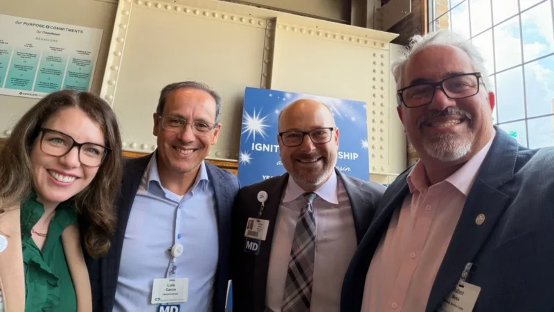 Ruben Mesa: Welcome to Luis Garcia as Chief Physician Officer for WI Division Advocate Health