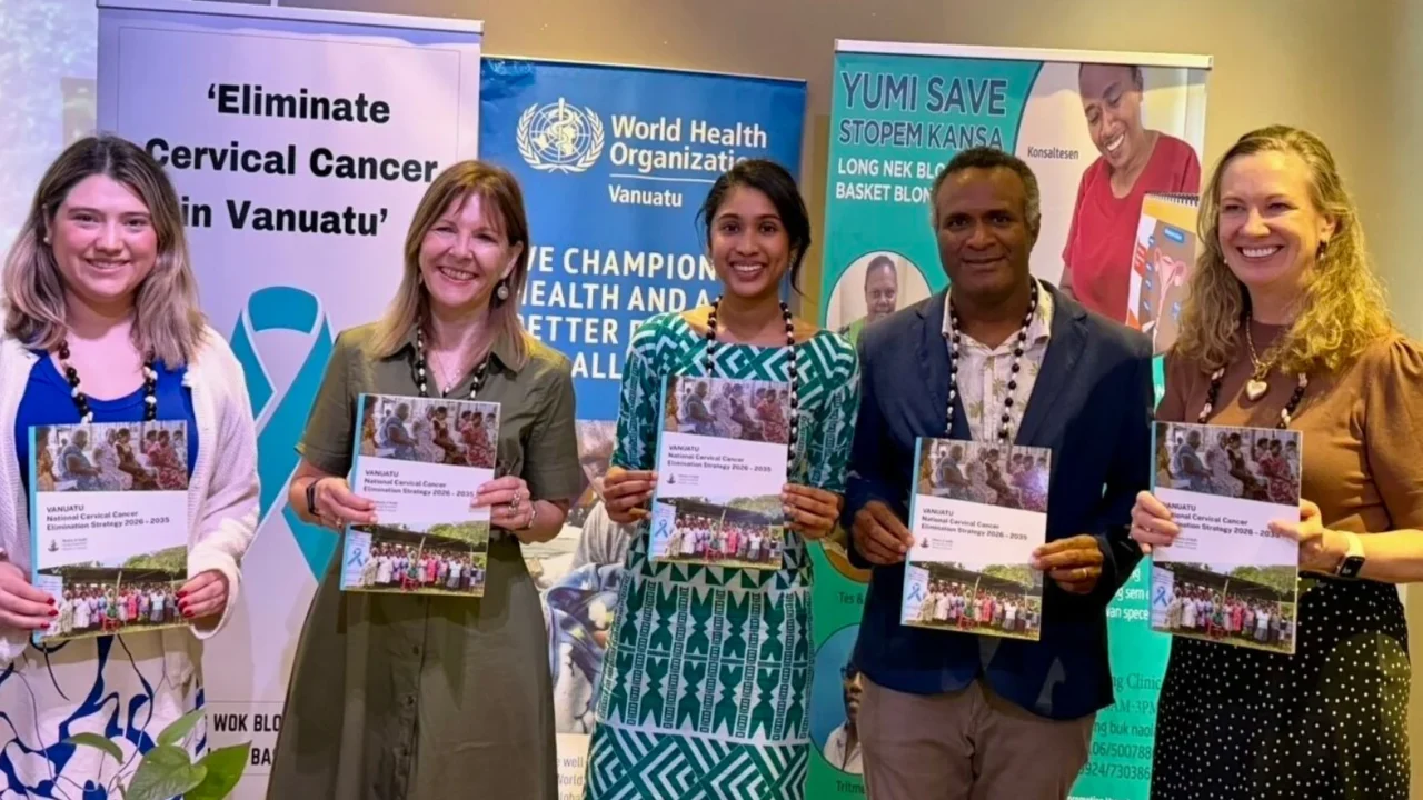 Karen Canfell: Vanuatu Launches National Strategy for Cervical Cancer Elimination