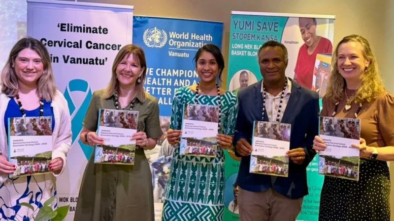 Karen Canfell: Vanuatu Launches National Strategy for Cervical Cancer Elimination