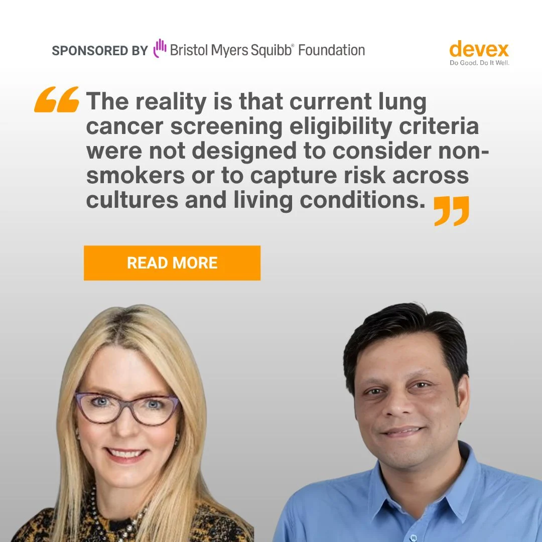 Abhishek Shankar: A Critical Push for Earlier Lung Cancer Detection Across India 2 Abhishek Shankar: A Critical Push for Earlier Lung Cancer Detection Across India