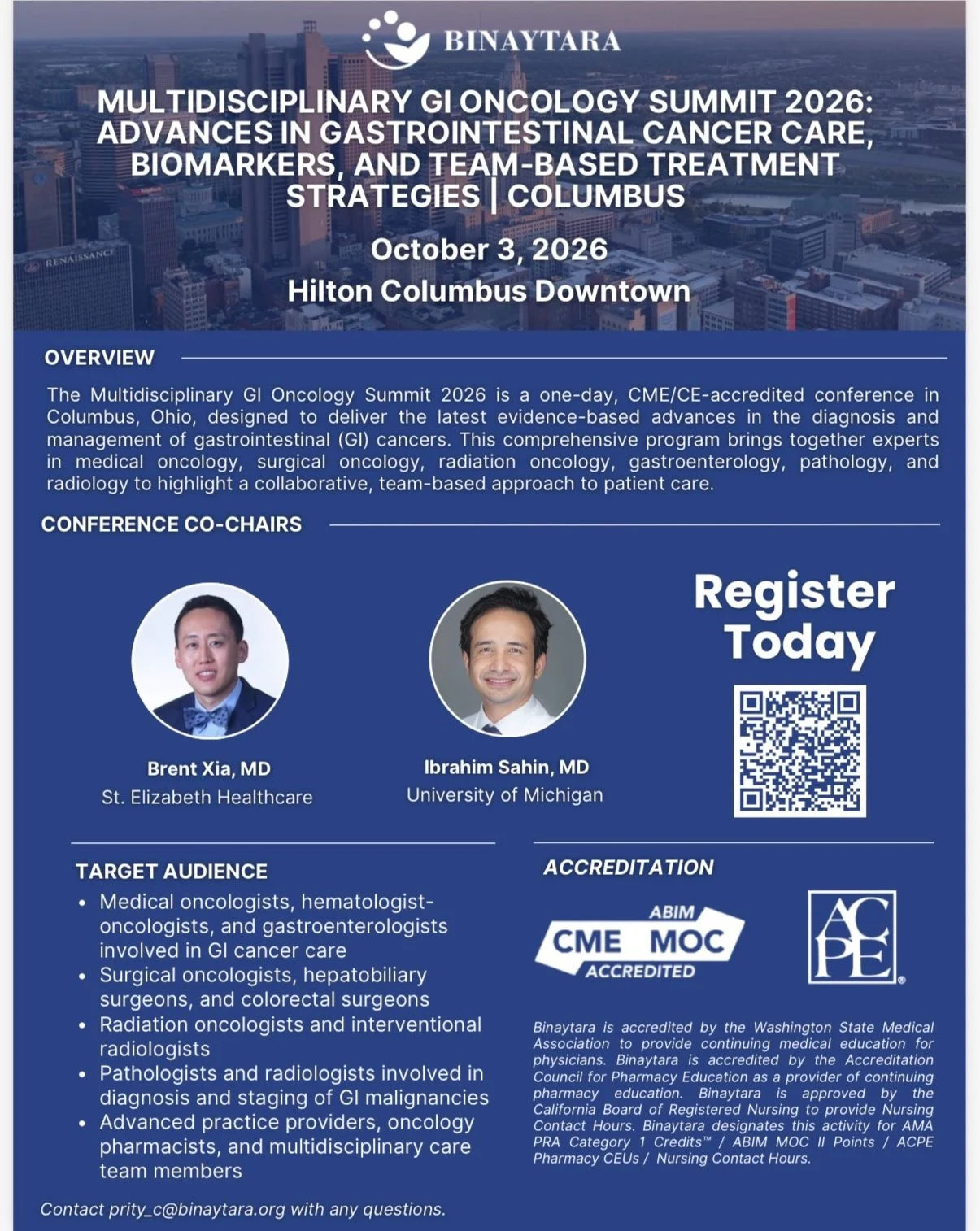 Ibrahim Halil Sahin: GI Oncology Summit 2026 to Explore Breakthroughs and Unmet Needs 2 Ibrahim Halil Sahin