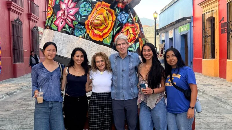 Felicia Marie Knaul: UCLA Chancellor And I Had the Joy of Meeting Four UCLA Students Here in Oaxaca
