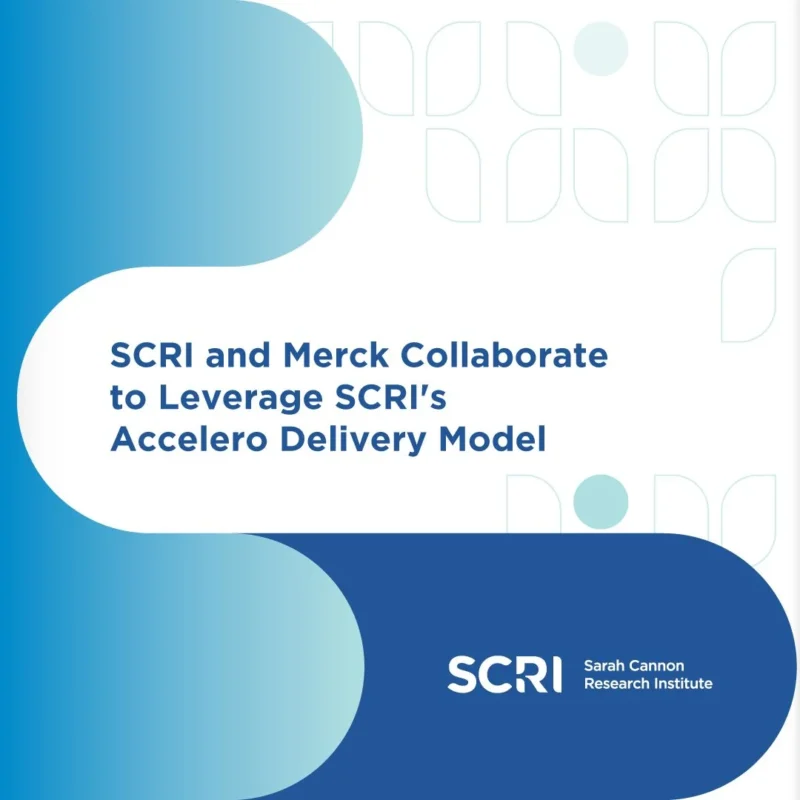 SCRI’s Strategic Collaboration With Merck to Expand Access to Oncology Clinical Trials 2 SCRI