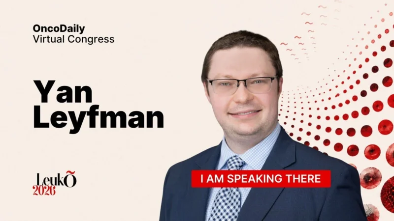 Yan Leyfman: Excited to be Invited as a Featured Speaker at the LeukO Global Virtual Congress 2026 2 Yan Leyfman