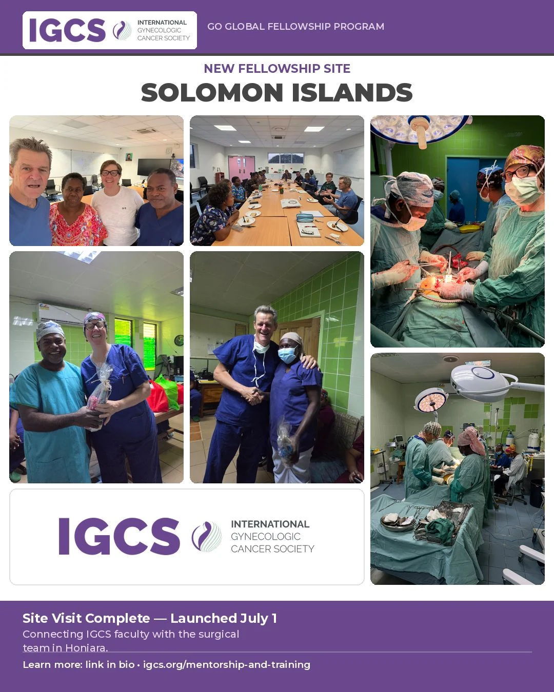 IGCS Expands Go Global Fellowship Program to the Solomon Islands 2 IGCS Expands Go Global Fellowship Program to the Solomon Islands
