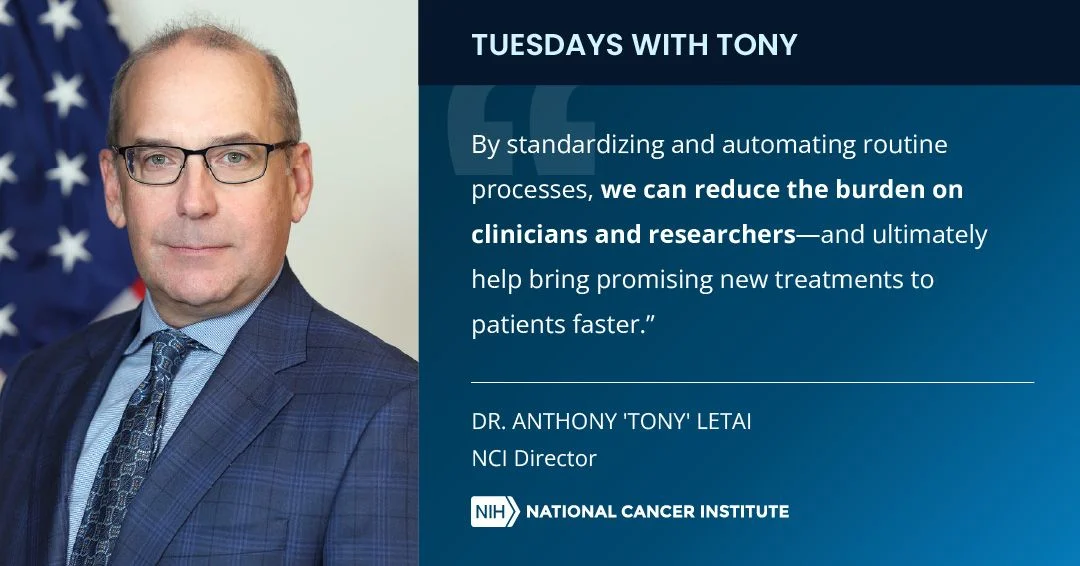 Anthony Letai Outlines AI’s Potential to Transform Cancer Trials – National Cancer Institute 2 National Cancer Institute