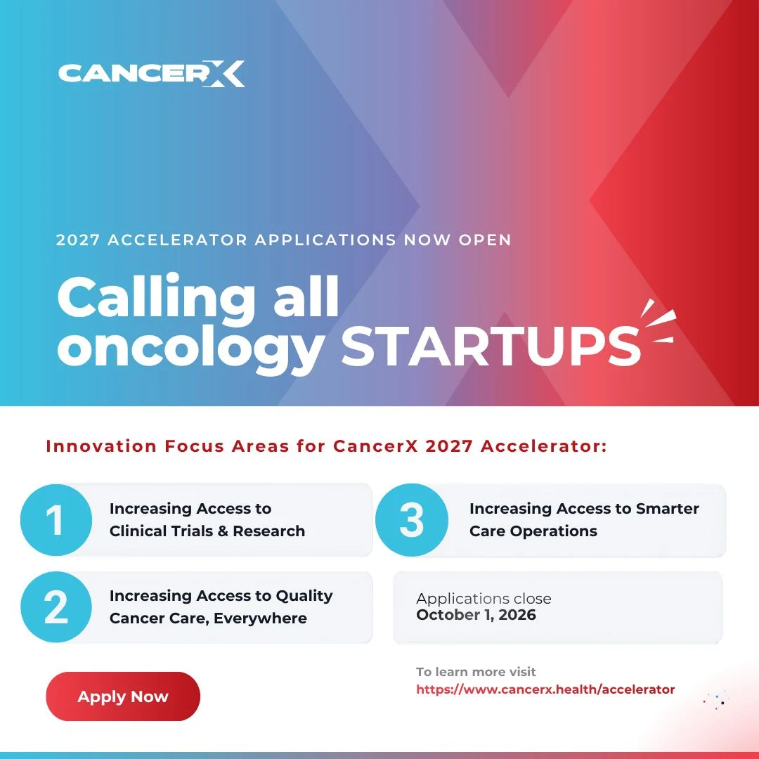 CancerX Opens Applications for 2027 Accelerator Cohort