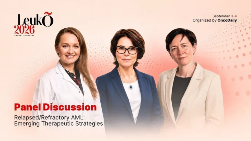 Natalia Baran: New Perspectives on Relapsed/Refractory AML at Leuko2026 2 Natalia Baran