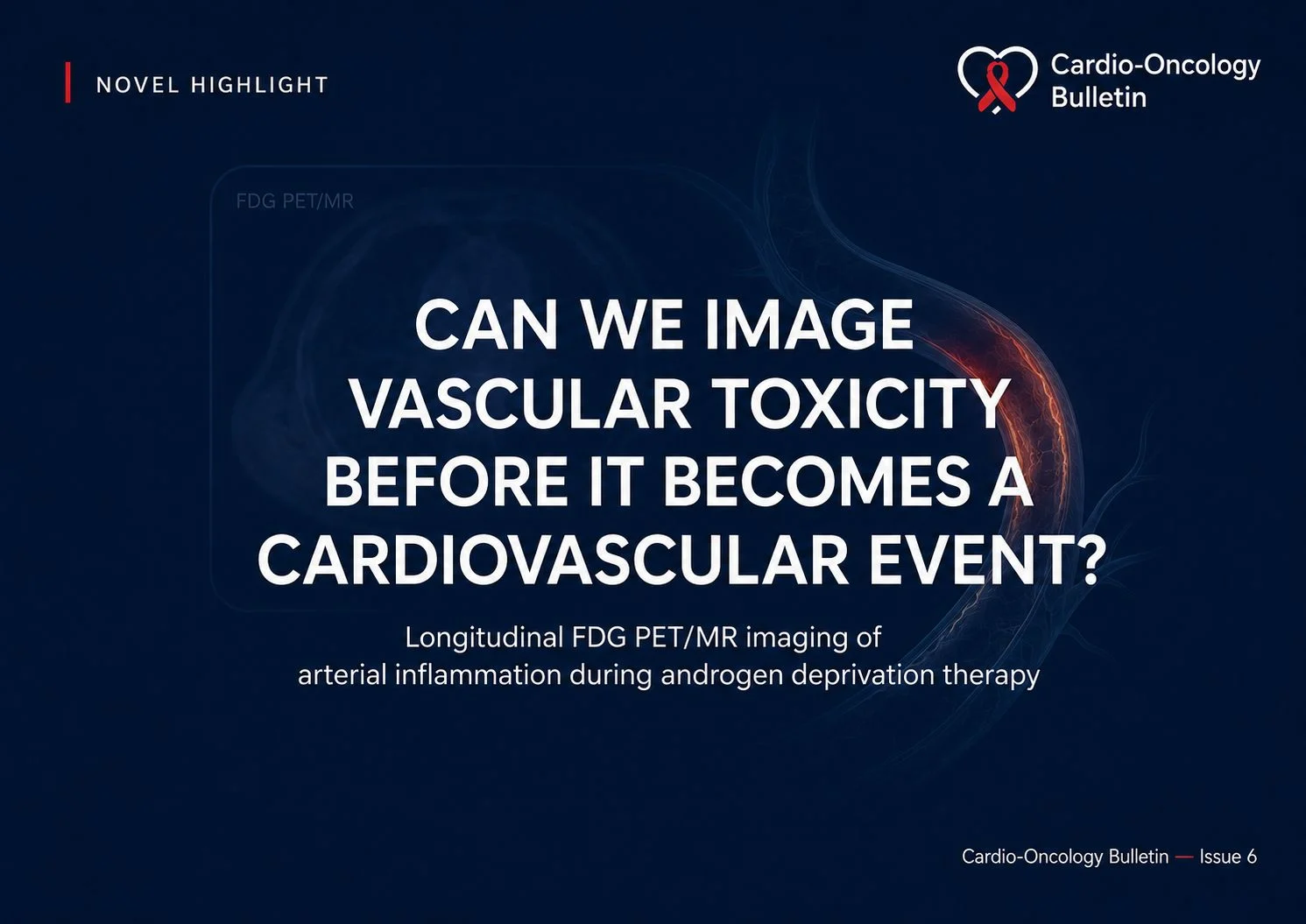 New Imaging Approach Explores Vascular Effects of Cancer Treatment - Cardio-Oncology Bulletin 2 Cardio-Oncology Bulletin