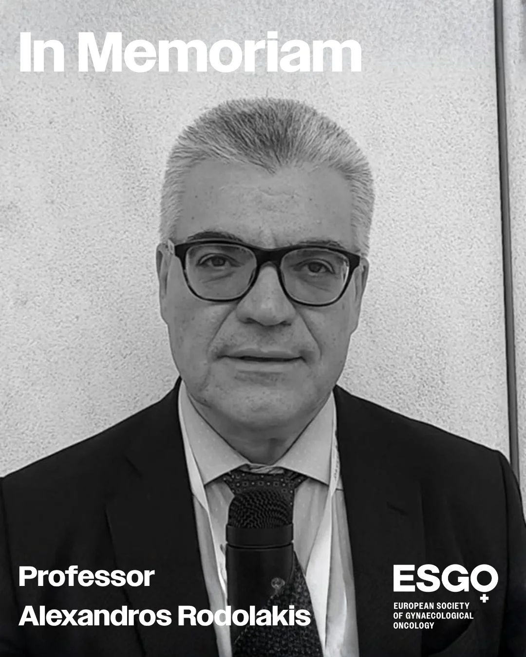 Remembering Professor Alexandros Rodolakis and His Contributions to Gynaecologic Oncology - ESGO 2 Remembering Professor Alexandros Rodolakis and His Contributions to Gynaecologic Oncology - ESGO