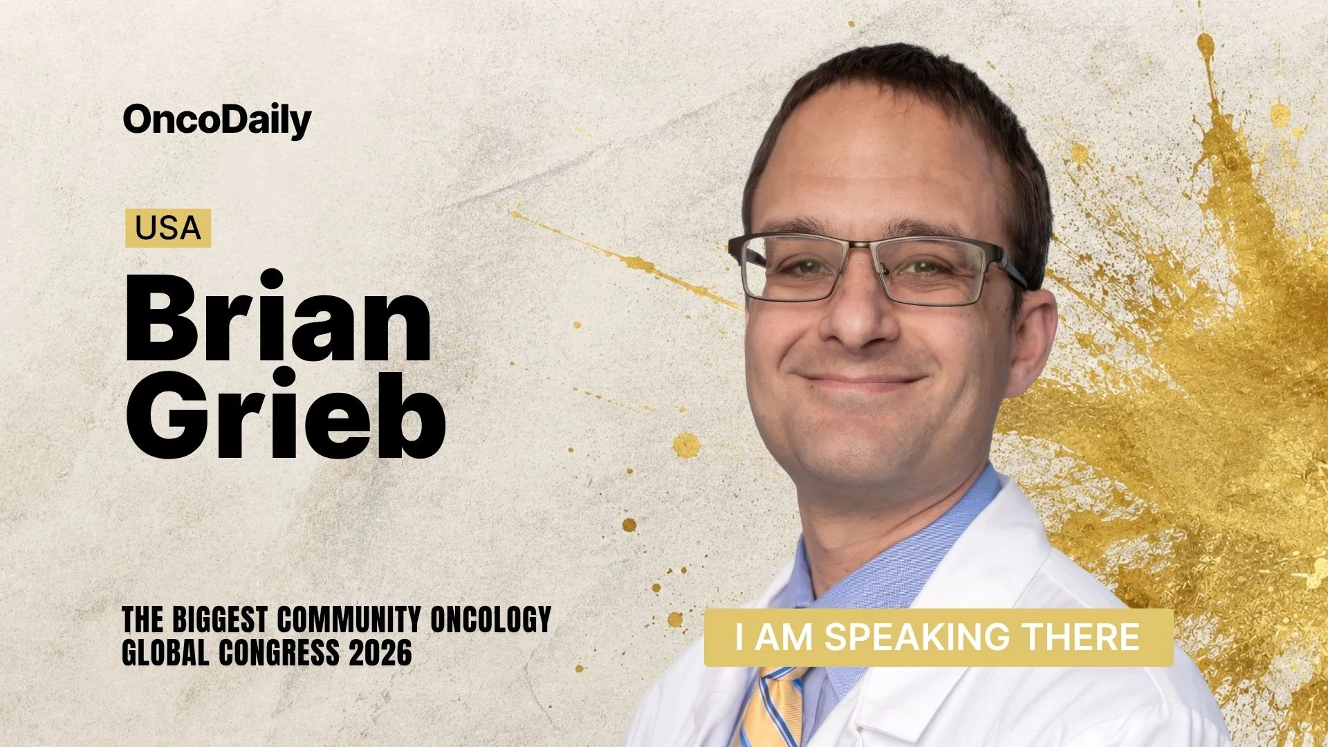 Brian Grieb: Excited to Speak at Community Oncology Global Congress 2026 2 Brian Grieb: Excited to Speak at Community Oncology Global Congress 2026