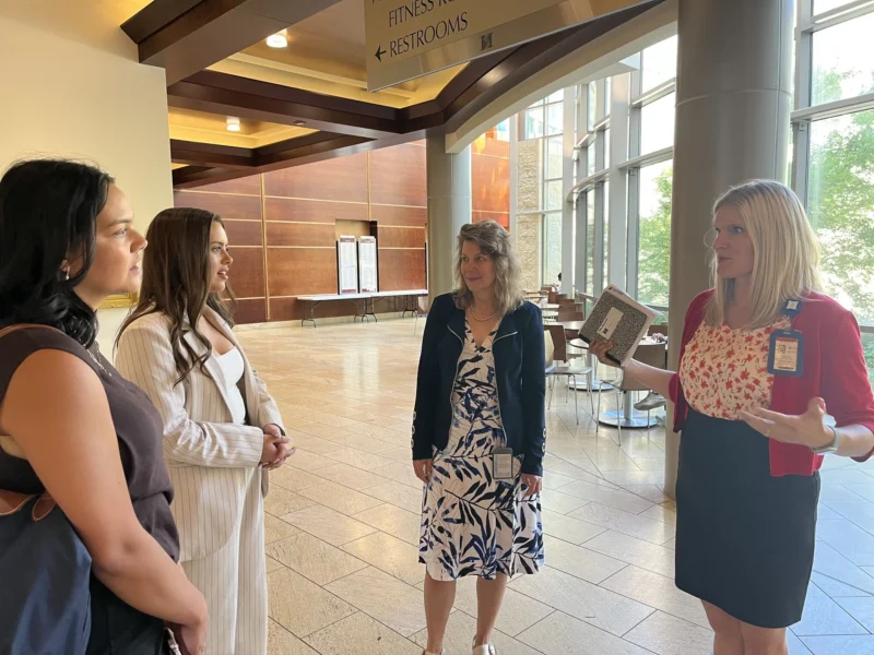 Neli Ulrich: Welcoming Senator Mike Lee’s Staff at Huntsman Cancer Institute 2 Neli Ulrich: Welcoming Senator Mike Lee’s Staff at Huntsman Cancer Institute