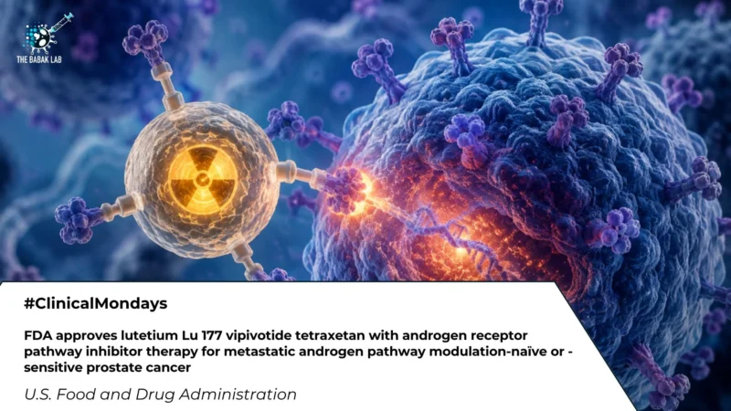 Radioligand Therapy is Moving Earlier in Prostate Cancer Treatment - The Babak Lab