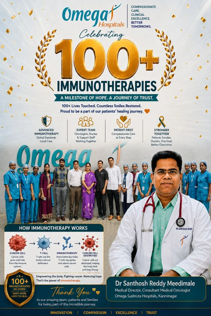 Santhosh Reddy Meedimale: A Milestone of Trust, Teamwork and Advanced Cancer Care 2 Santhosh Reddy Meedimale