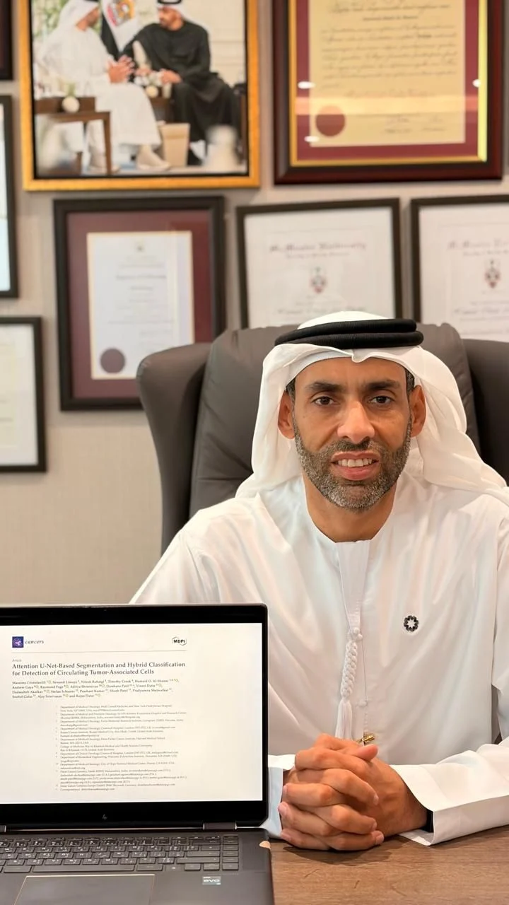 Humaid Al-Shamsi: Humbled to Be the Most Publishing Oncologist in the MENA Region 2 Humaid Al-Shamsi: Humbled to Be the Most Publishing Oncologist in the MENA Region