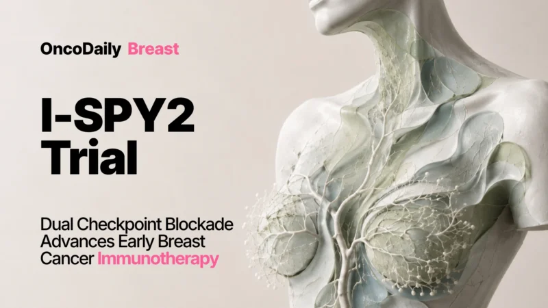 Insights From I-SPY2 Trial: Dual Immune Checkpoint Blockade Shows Promise in High-Risk ERBB2-Negative Early Breast Cancer