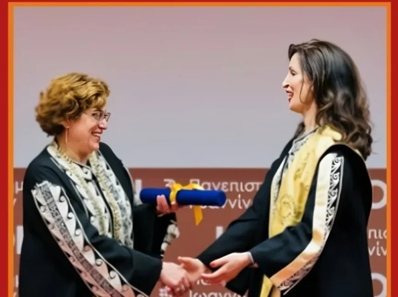 Eleni Andreopoulou Becomes First Woman to Receive Honorary Professorship from the University of Ioannina - Weill Cornell Medicine