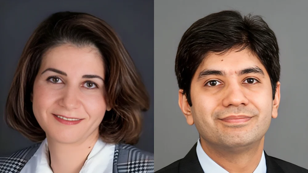 Haifaa Abdulhaq and Salman Fazal