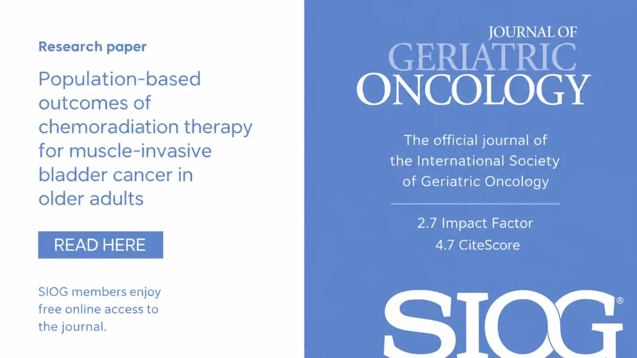 How Well Does Chemoradiation for MIBC Perform Outside the Trial Setting in Older Adults? – SIOG