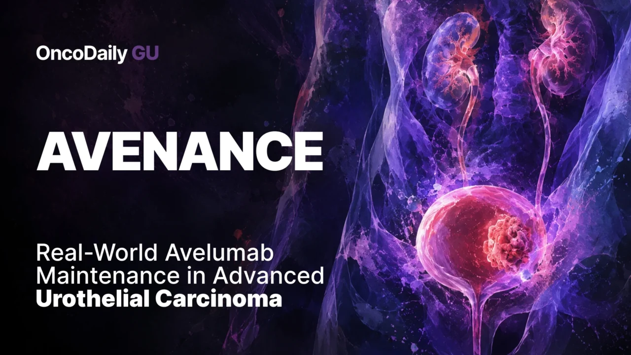 AVENANCE: Real-World Avelumab Maintenance in Advanced Urothelial Carcinoma