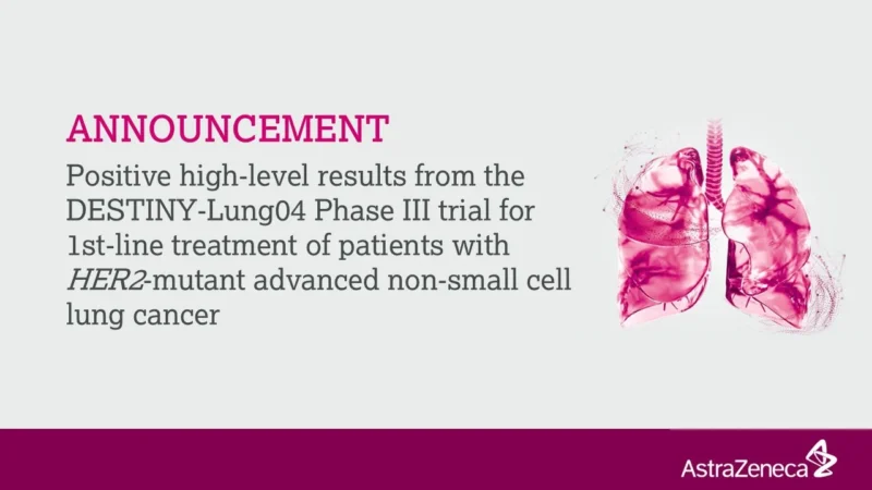 Alison Dziarmaga Shares Positive Phase III DESTINY-Lung04 Trial Results in HER2-Mutant NSCLC 2 Alison Dziarmaga