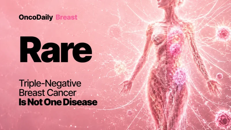Rare Triple-Negative Breast Cancer Is Not One Disease