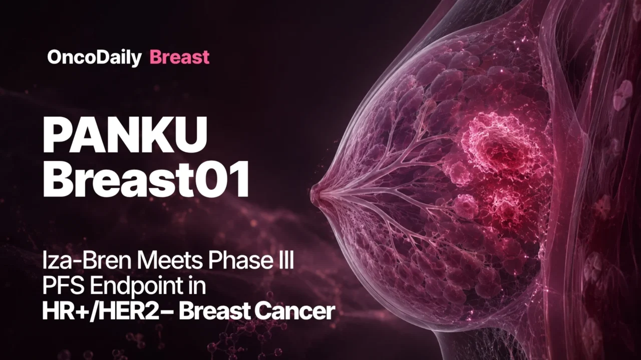 Iza-Bren Reaches the Phase III PFS Endpoint in HR+/HER2− Advanced Breast Cancer: Why PANKU-Breast01 Matters