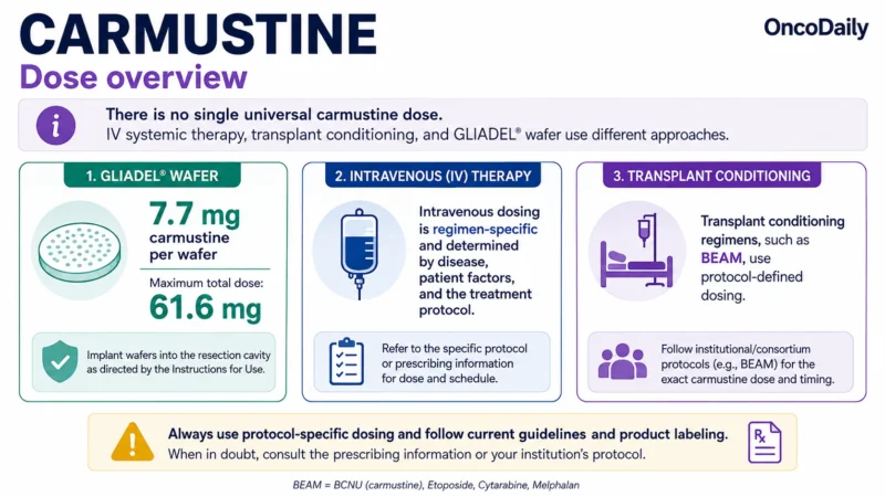 Carmustine: An Established Nitrosourea Chemotherapy for Brain Tumors and Hematologic Malignancies 10 Carmustine