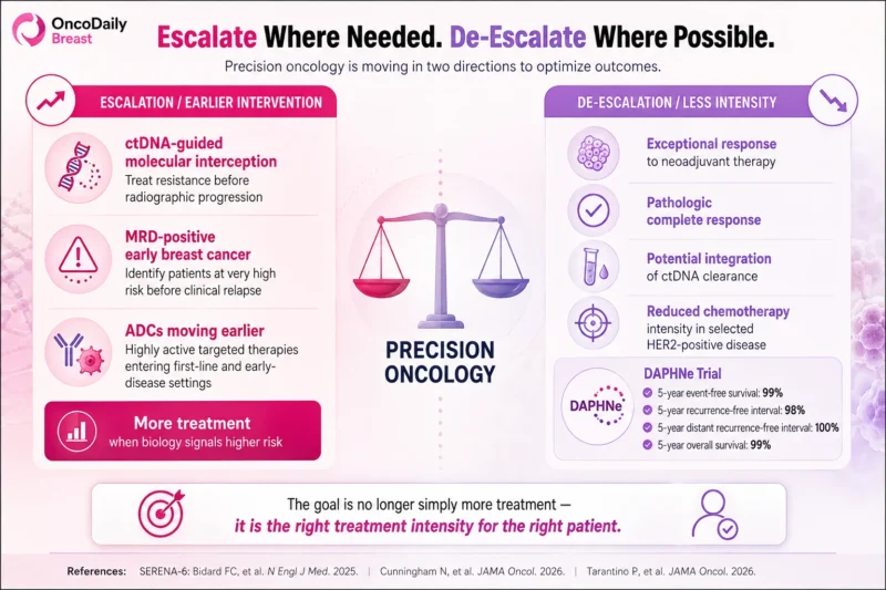 Breast Cancer in 2026: Molecular Interception, MRD, ADC Sequencing and De-Escalation 3 Breast Cancer