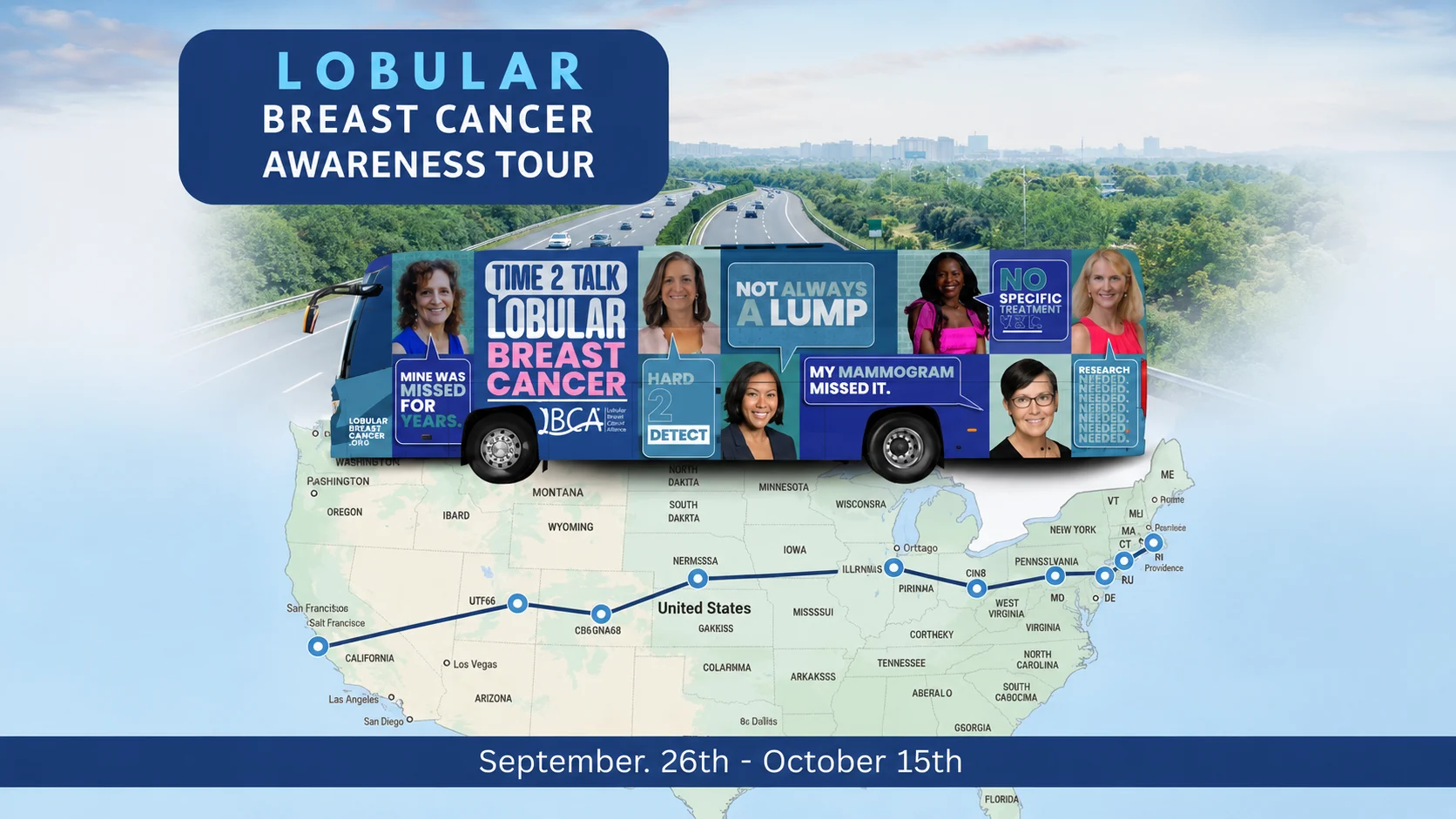 LBCA 2026 Lobular Breast Cancer Awareness Tour 9 Breast Cancer Awareness