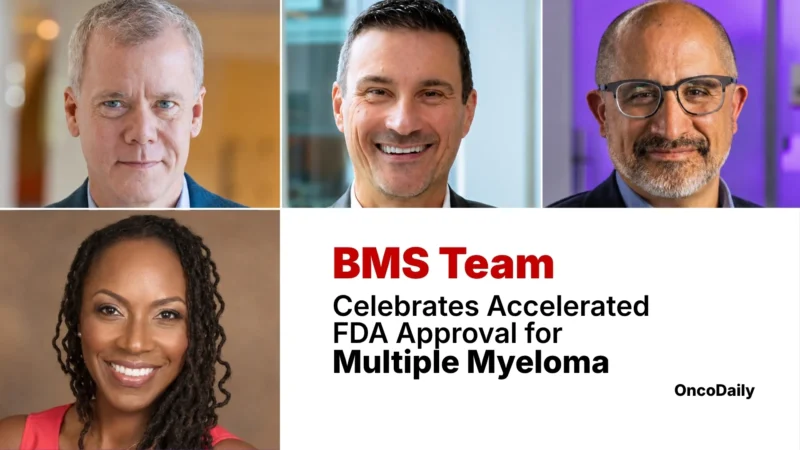 BMS Team Celebrates Accelerated FDA Approval for Multiple Myeloma