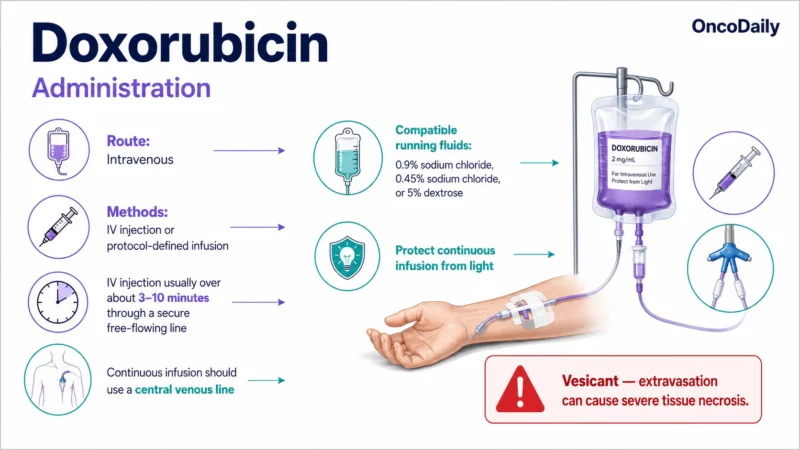 Doxorubicin: Mechanism of Action, Dose, Administration, Clinical Uses, and Side Effects 19 Doxorubicin