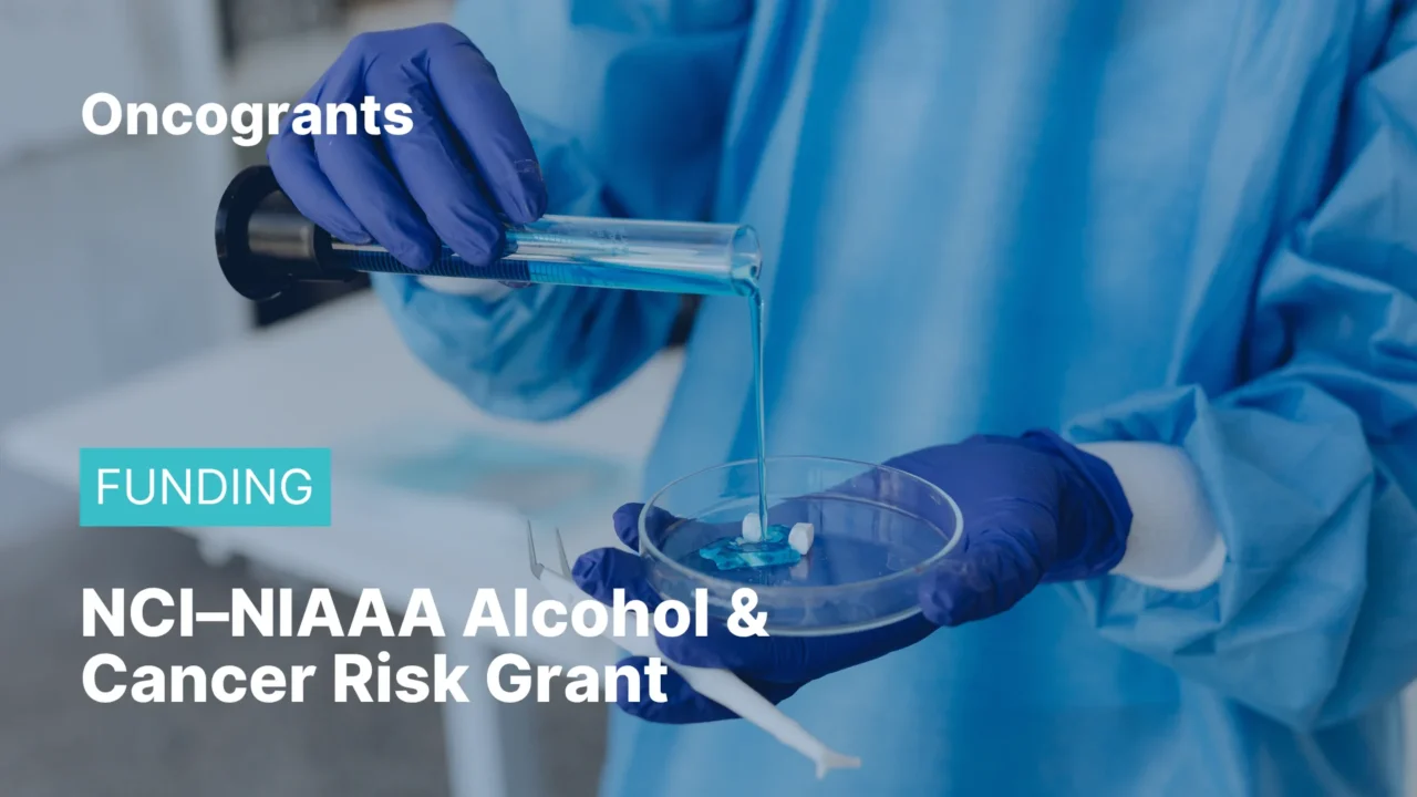 NCI–NIAAA Population Approaches to Reducing Alcohol-Related Cancer Risk R01 Grant 2026