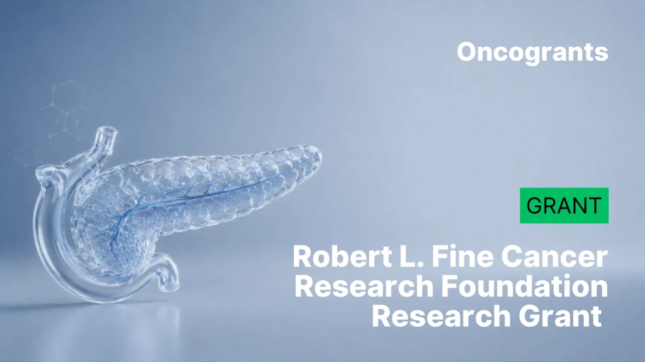 Robert L. Fine Cancer Research Foundation Research Grant 2026