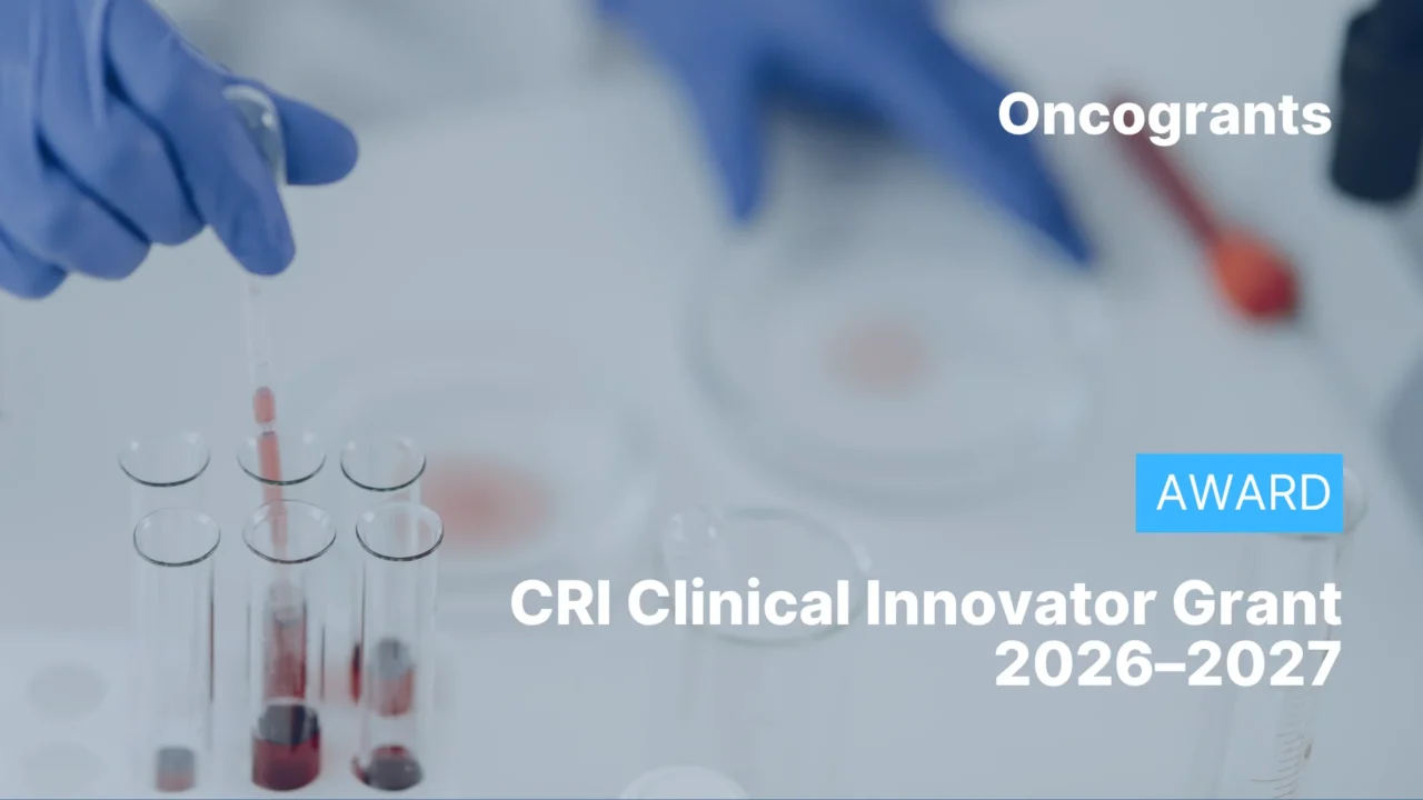 CRI Clinical Innovator Grant 2026–2027