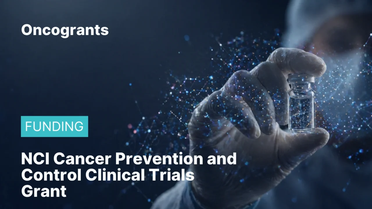 NCI Cancer Prevention and Control Clinical Trials Grant 2026