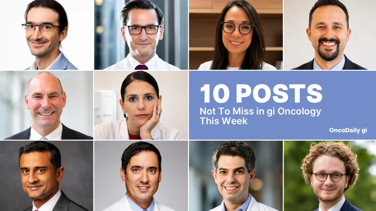 10 Must-Read Posts In GI Oncology This Week