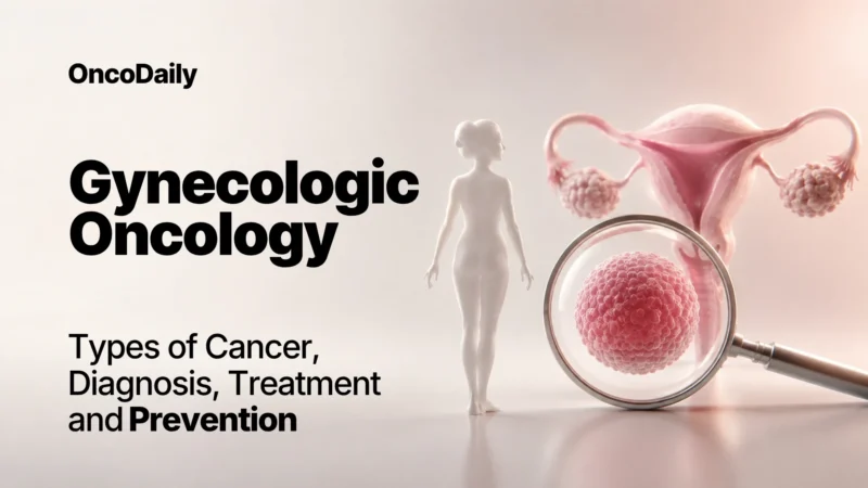 Gynecologic Oncology: Types of Cancer, Diagnosis, Treatment, and Prevention